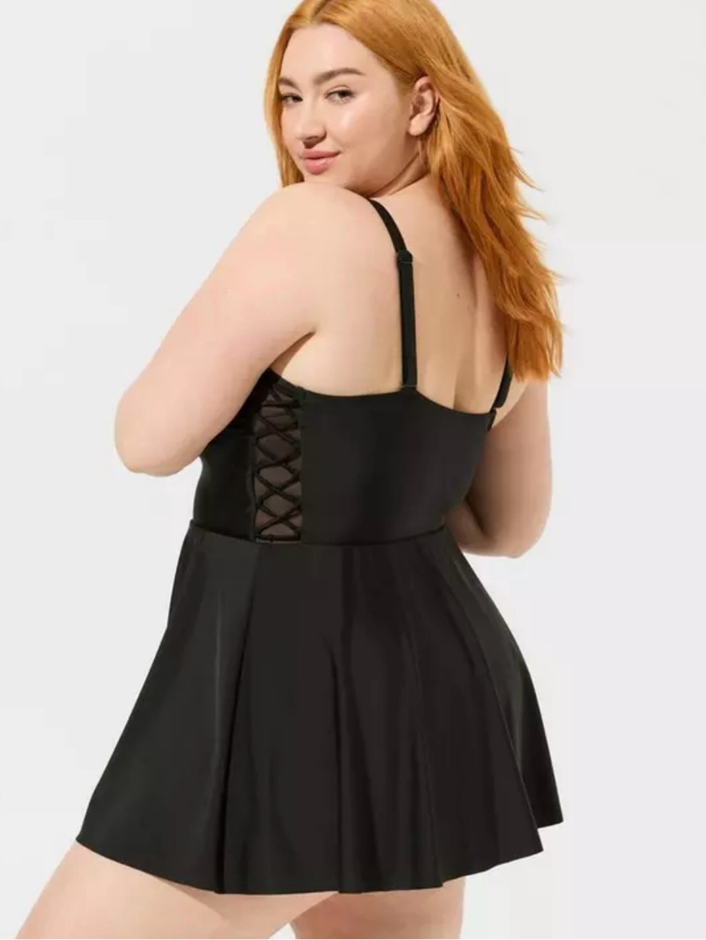 Torrid Lattice Lace Swimsuit